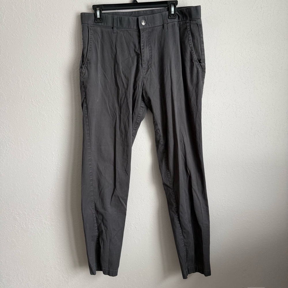 Men’s 34x34 Charcoal Gray Fabletics Casual Business Casual Office Athletic Pants